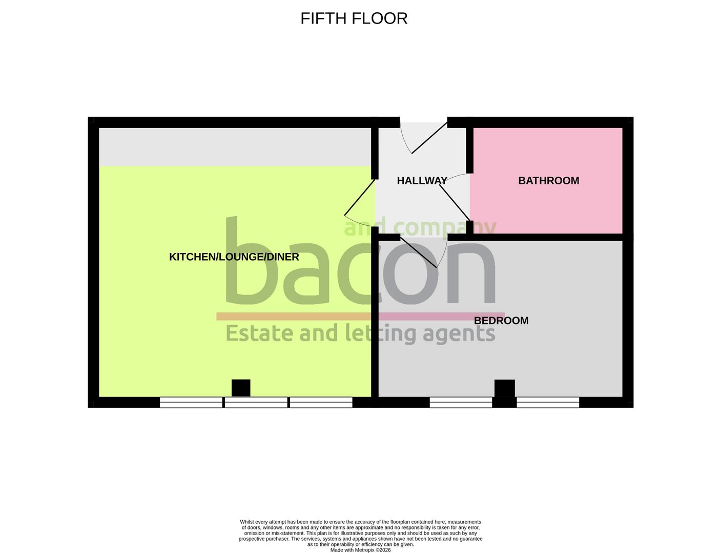 Floor Plan | Flat - Purpose Built | Westmoreland House, Goring-By-Sea, BN12 | For Sale